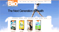 Desktop Screenshot of bionutritioninc.com